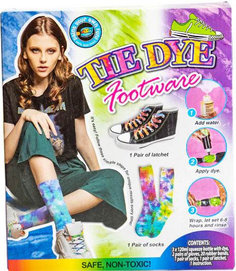Makr Tie Dye Footwear Accessory Kit