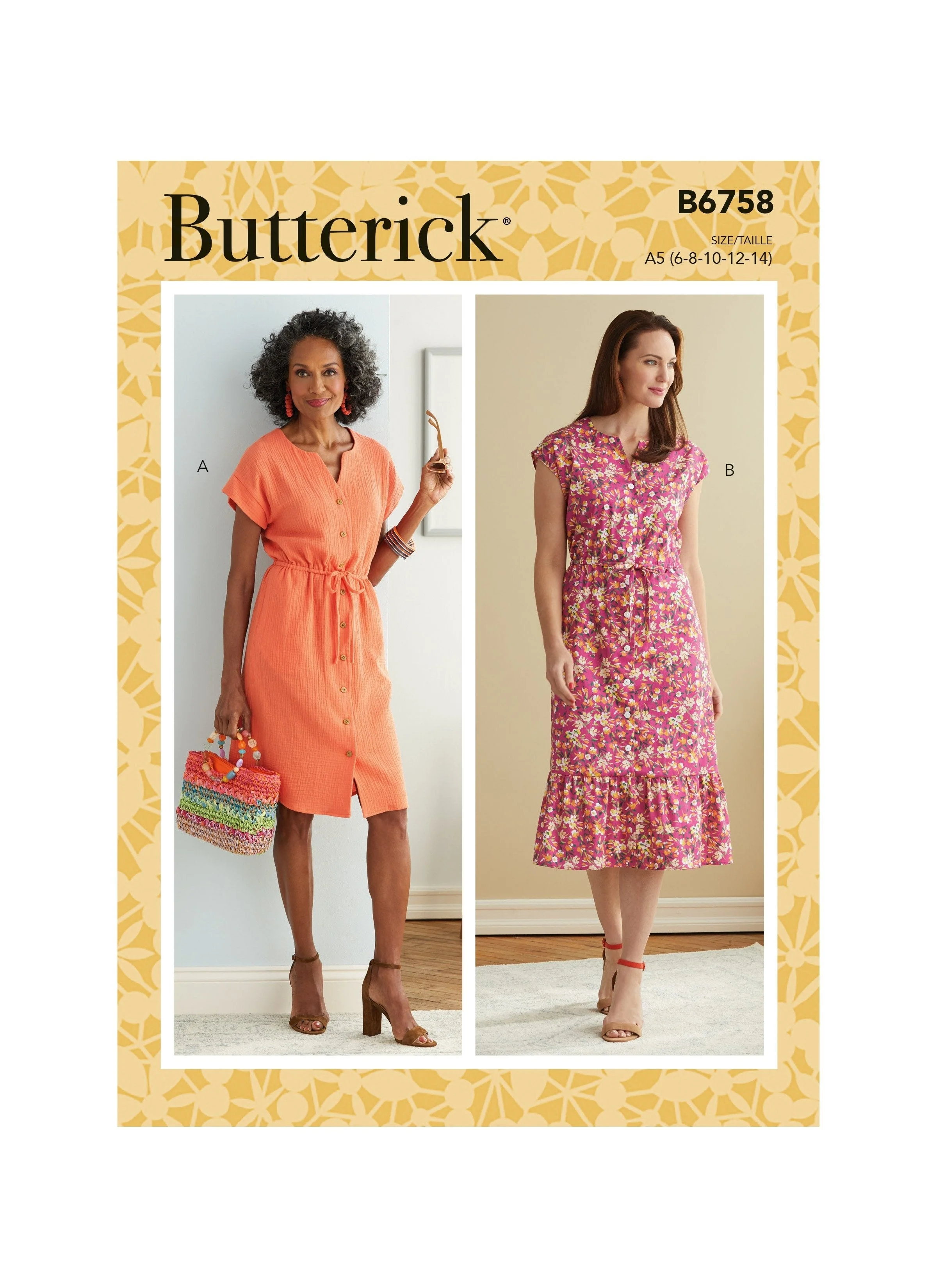 Butterick Pattern B6758 Misses