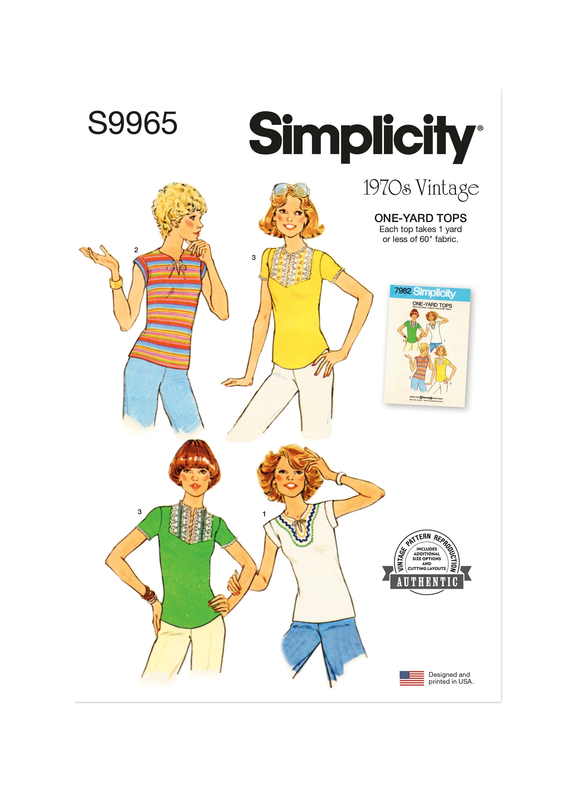 Simplicity Pattern 9965 Misses