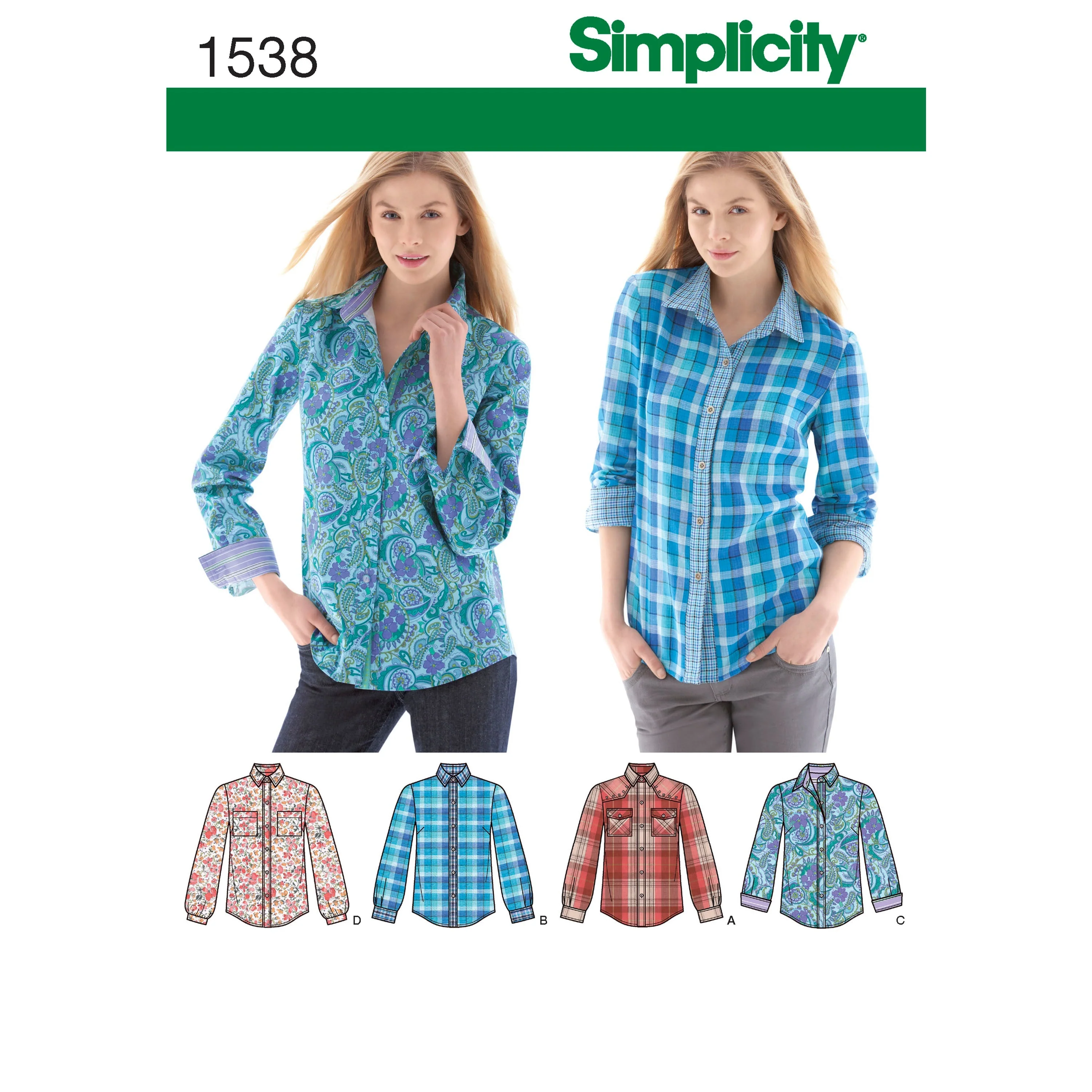 Simplicity Pattern 1538  Women