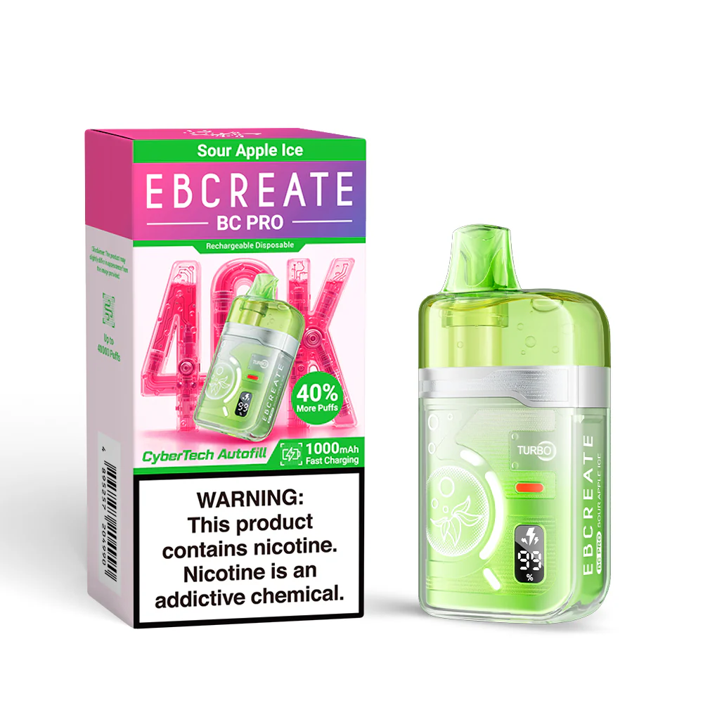 EBCREATE BC PRO oplaadbare wegwerpvape (alle smaken)