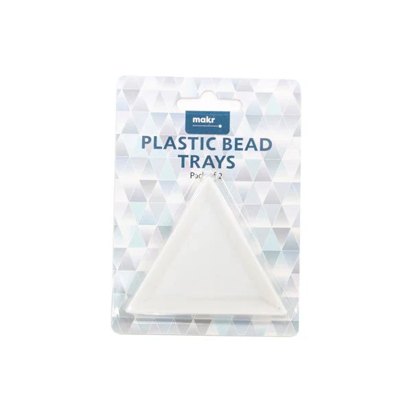 Makr Plastic Bead Trays- 2pc