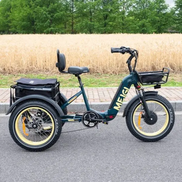 Składany rower górski elektryczny SILVERADO 20: silnik 750 W, akumulator 48 V/14 Ah, szeroka konstrukcja opon