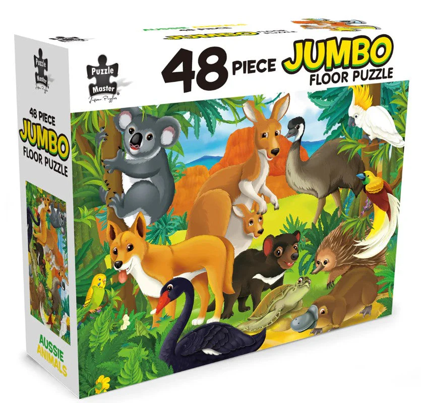 48-Piece Jumbo Floor Jigsaw Puzzle, Aussie Animals