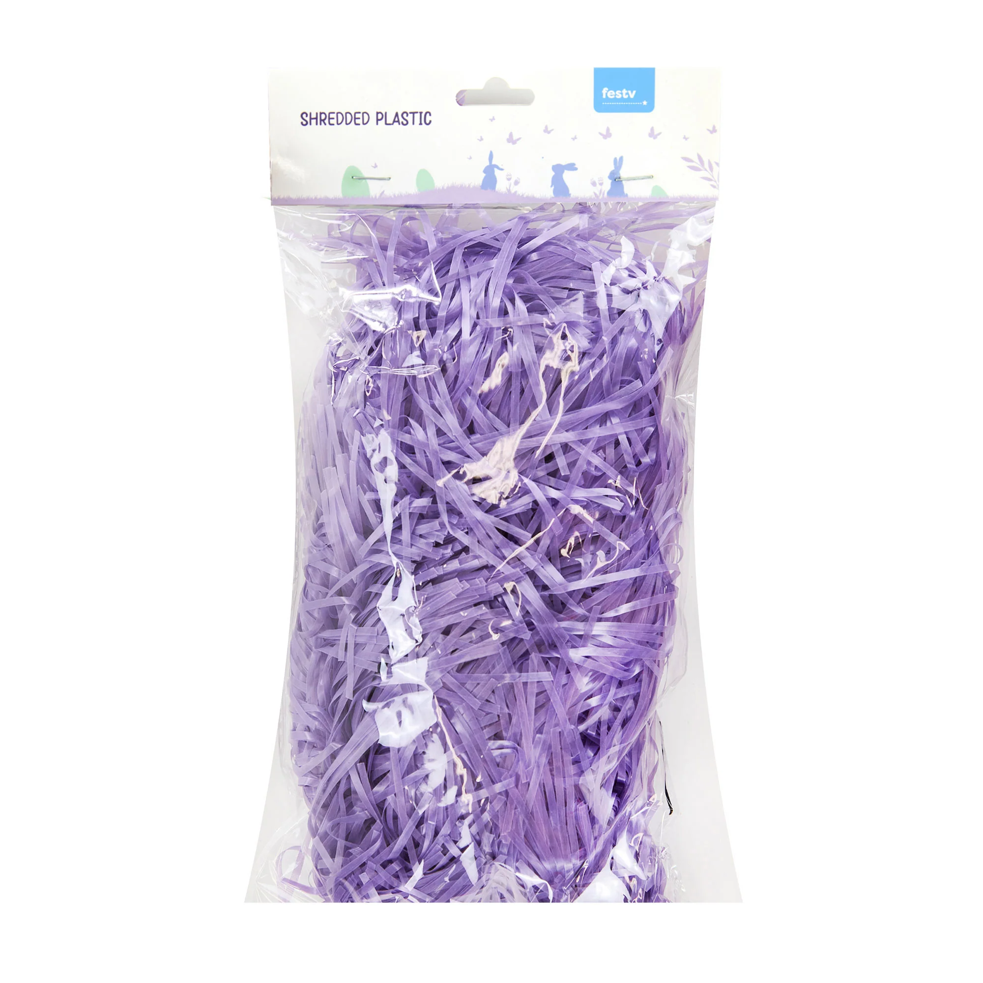 Easter Shredded Plastic, Assorted Colours- 60g