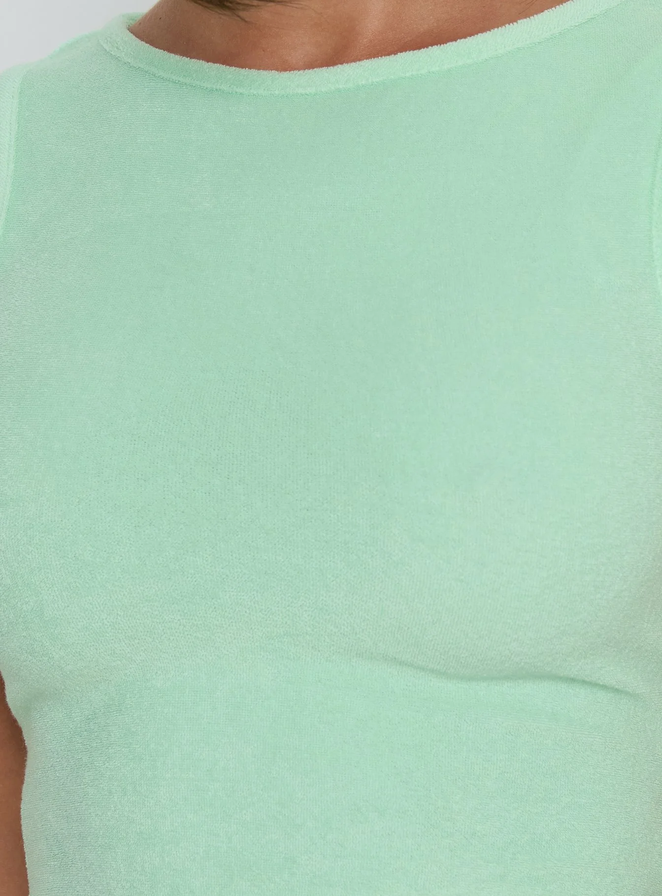 Henree Terry Set Mint Green