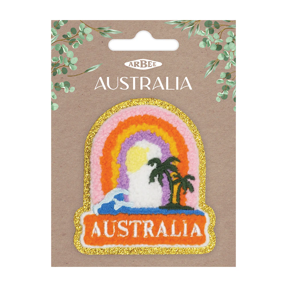 Arbee Crafty Patch, Australia Palm Beach- 1pc