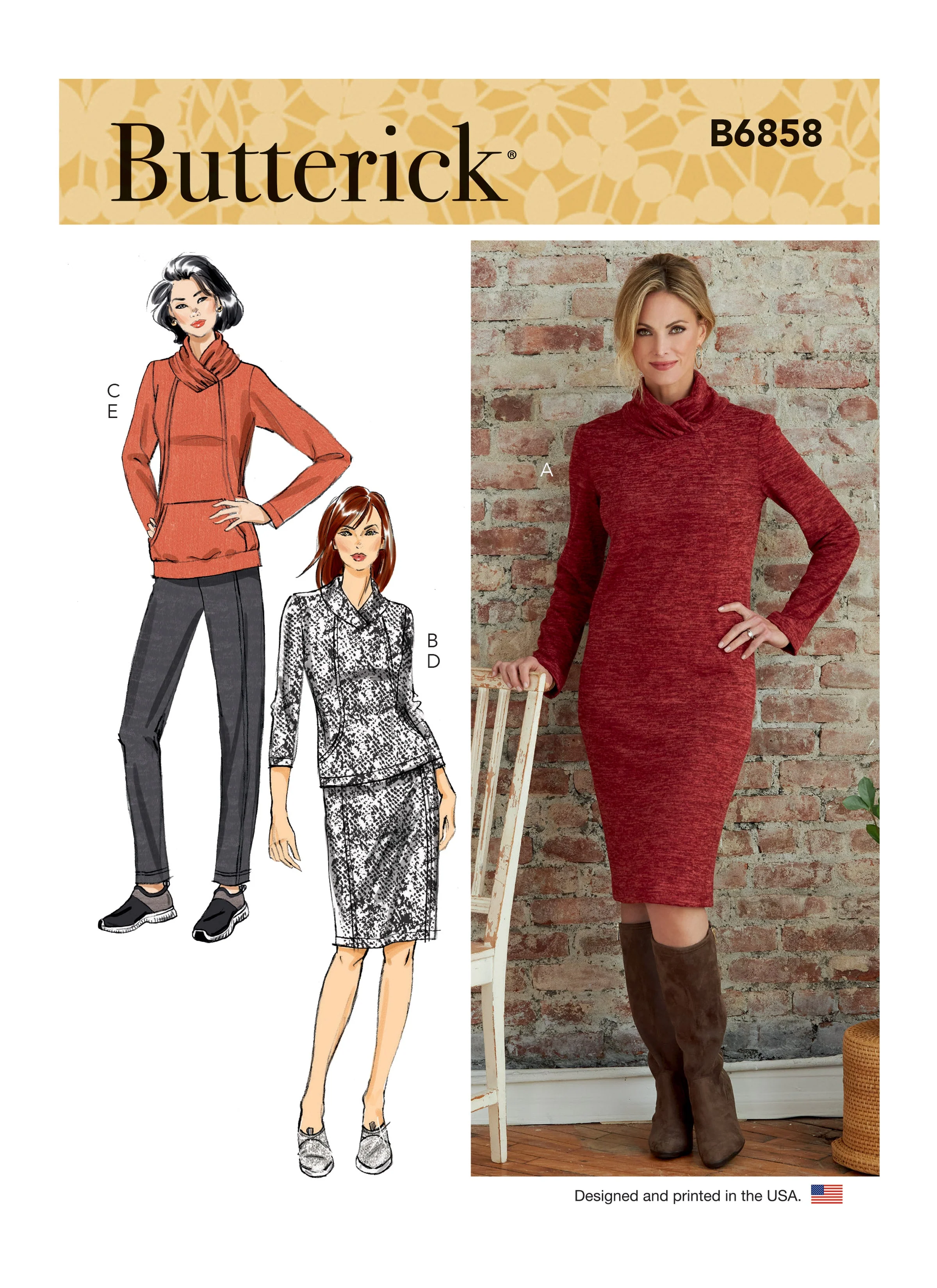 Butterick Pattern B6858 Misses
