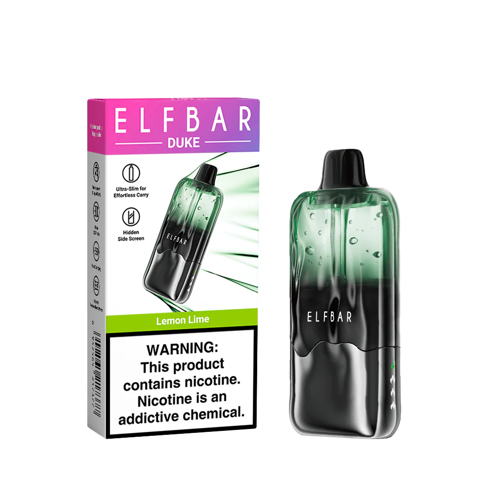 ELFBAR DUKE oplaadbare wegwerpvape (alle smaken)