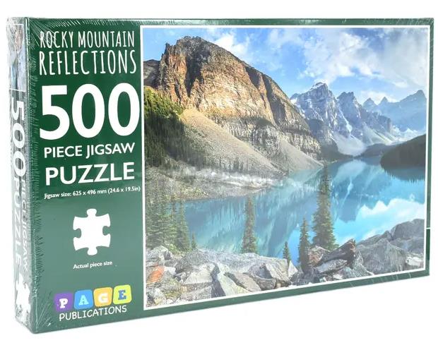 500-Piece Jigsaw Puzzle, Rocky Mountain