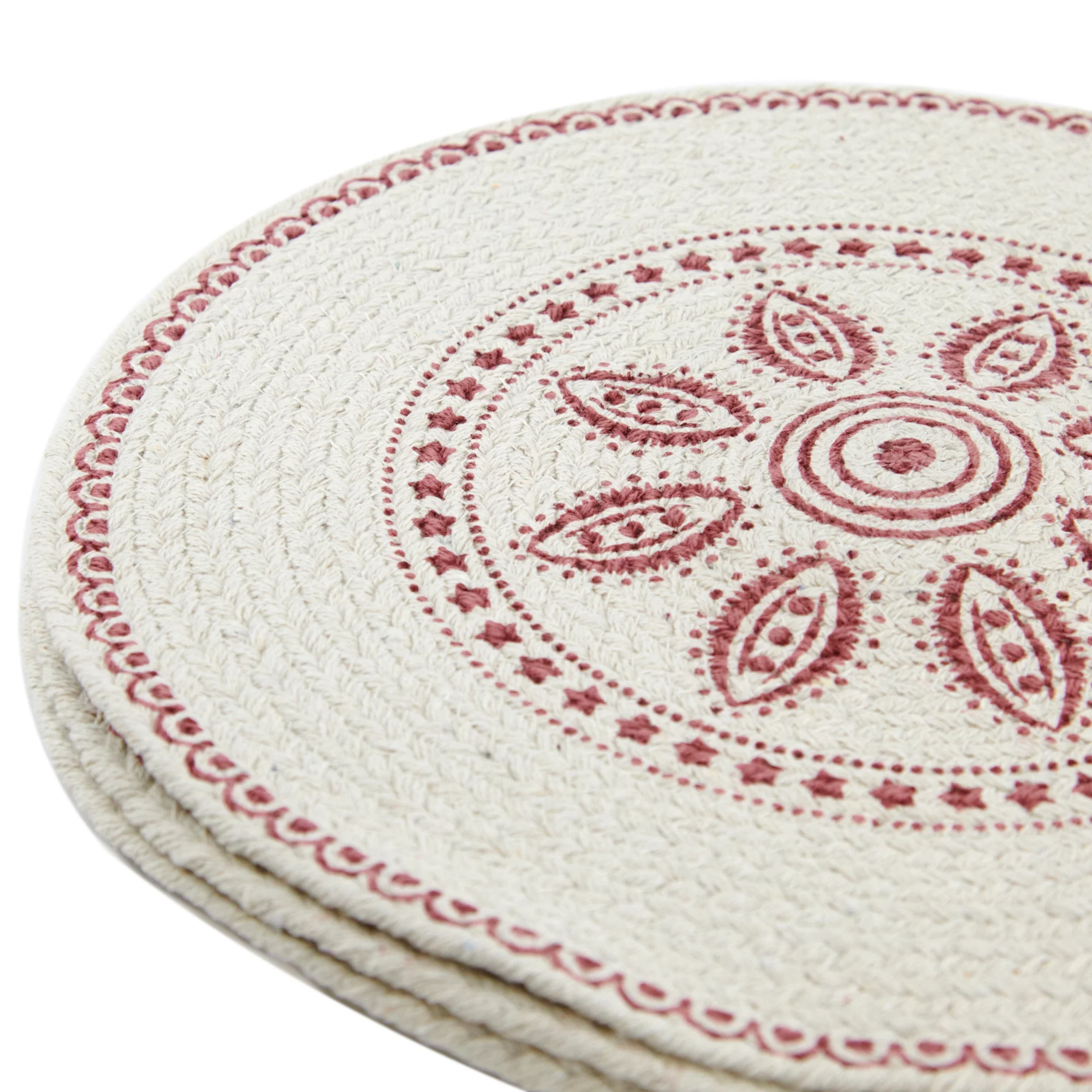 Formr Cotton Braided Placemats - 4pk