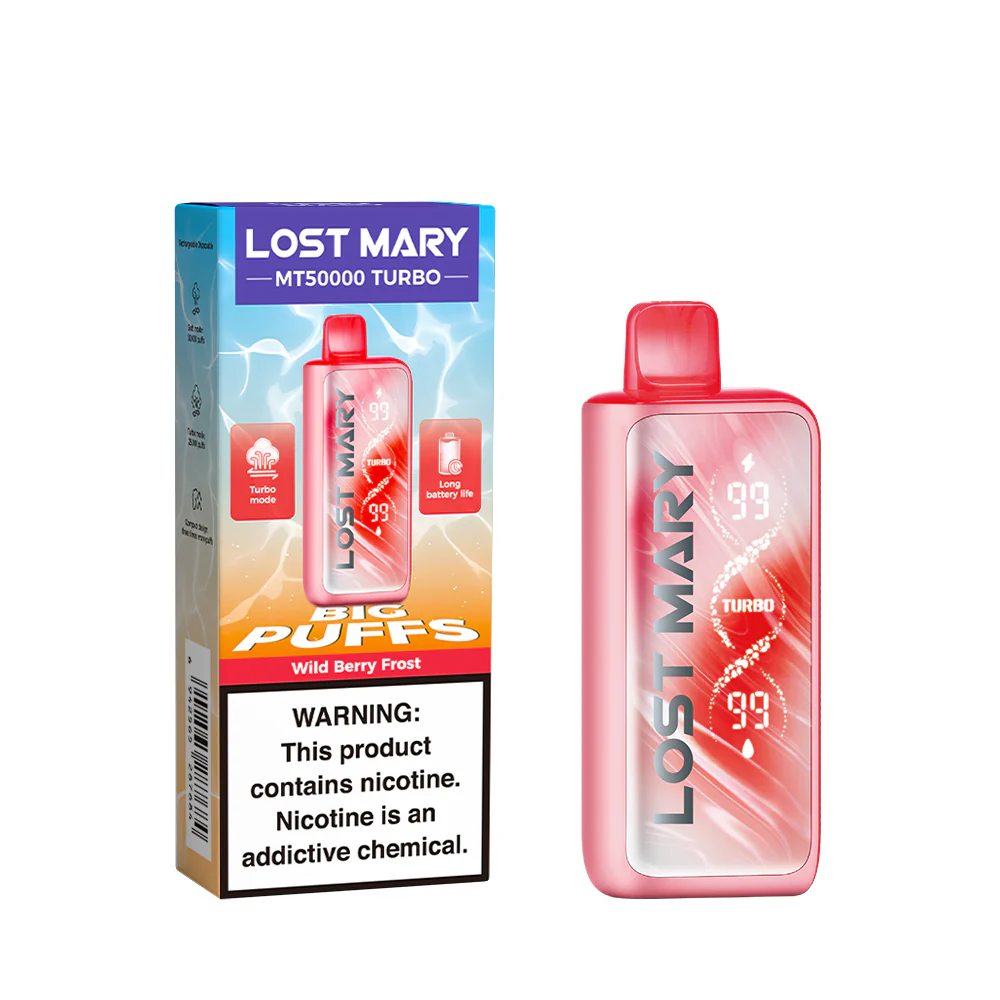 LOST MARY MT50K Turbo oplaadbare wegwerpvape (alle smaken)