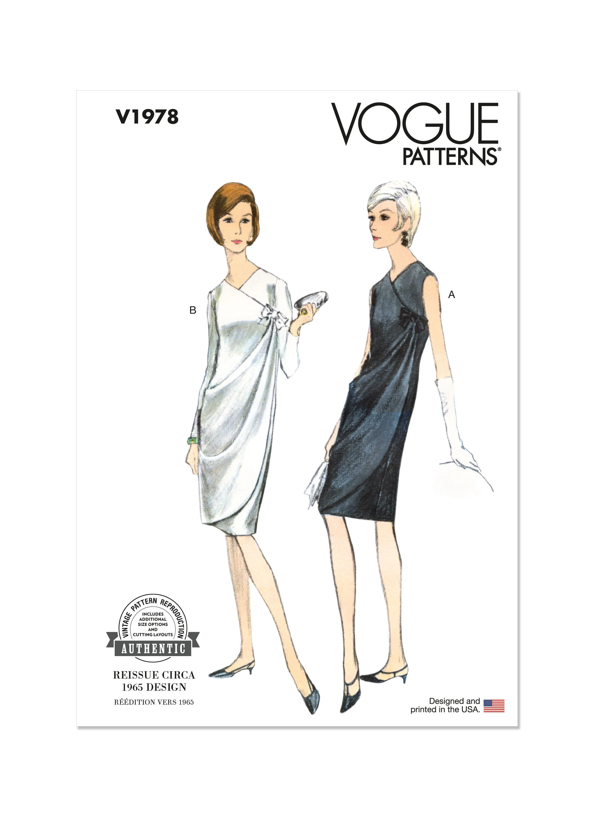 Vogue Pattern V1978 Misses