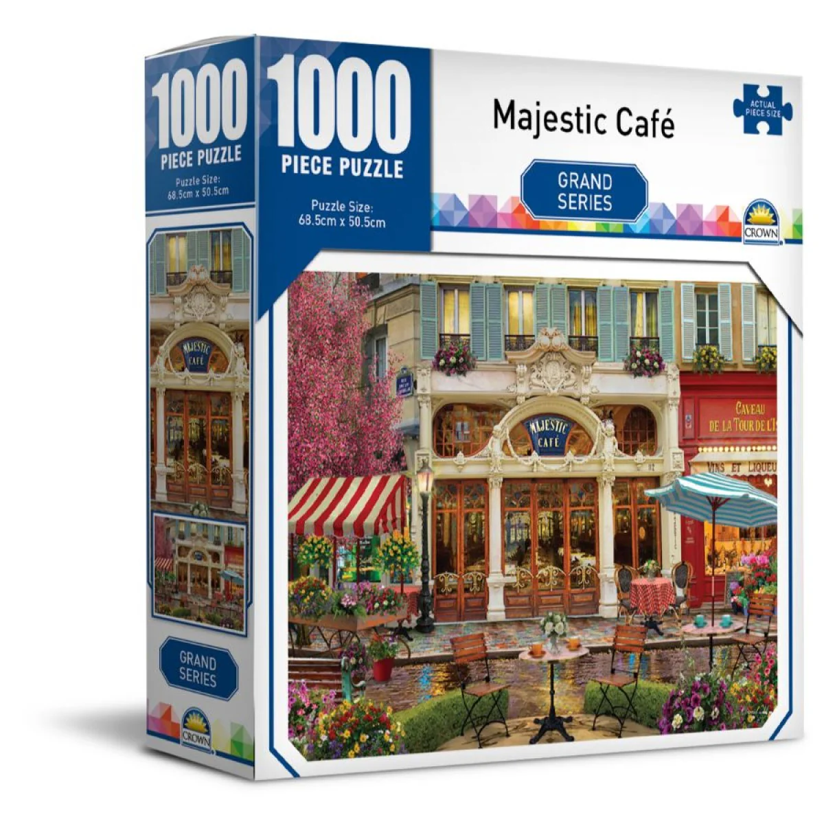 1000-Piece Jigsaw Puzzle, Crown Grand Jigsaw Series - Assorted