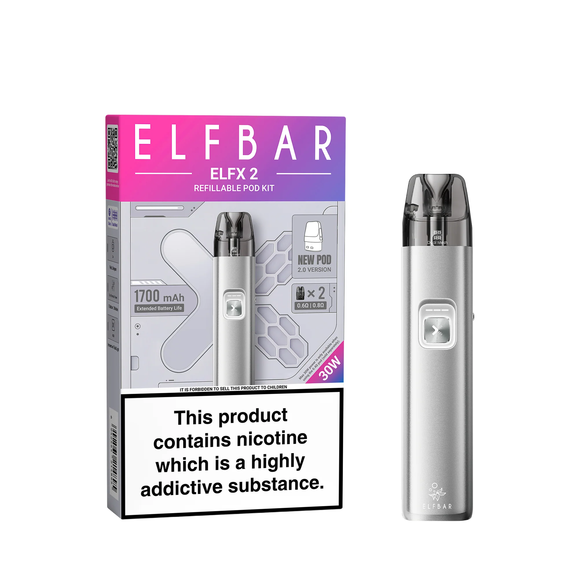 ELFBAR ELFX 2 hervulbare podkit