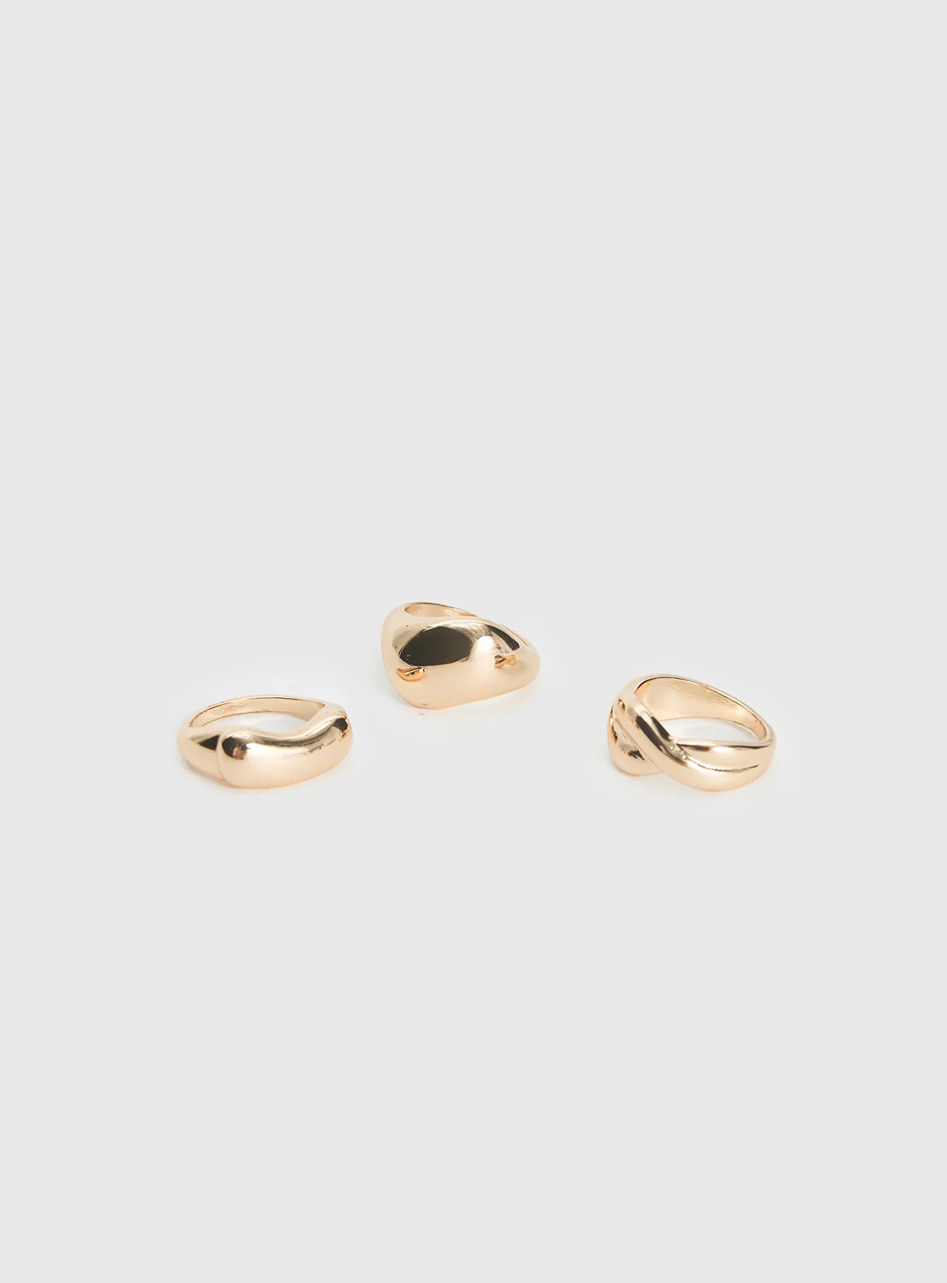 Loveliness Ring Pack Gold