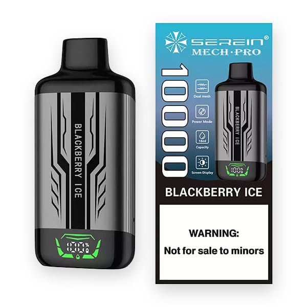 SEREIN MECH-PRO 10000 Puffs Blackberry Ice - VAPE WAREHOUSE -