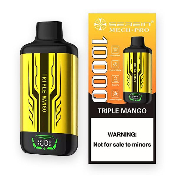 SEREIN MECH-PRO 10000 Puffs Tripple Mango - VAPE WAREHOUSE -