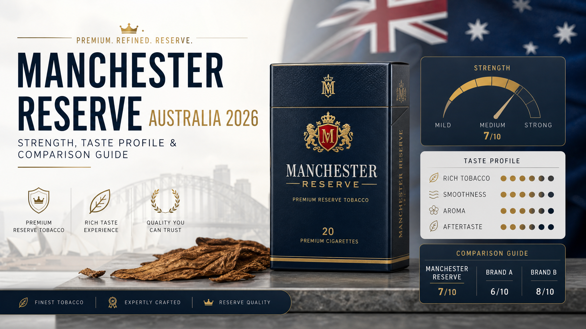 Manchester Reserve Australia: Strength, Taste Profile & Comparison Guide