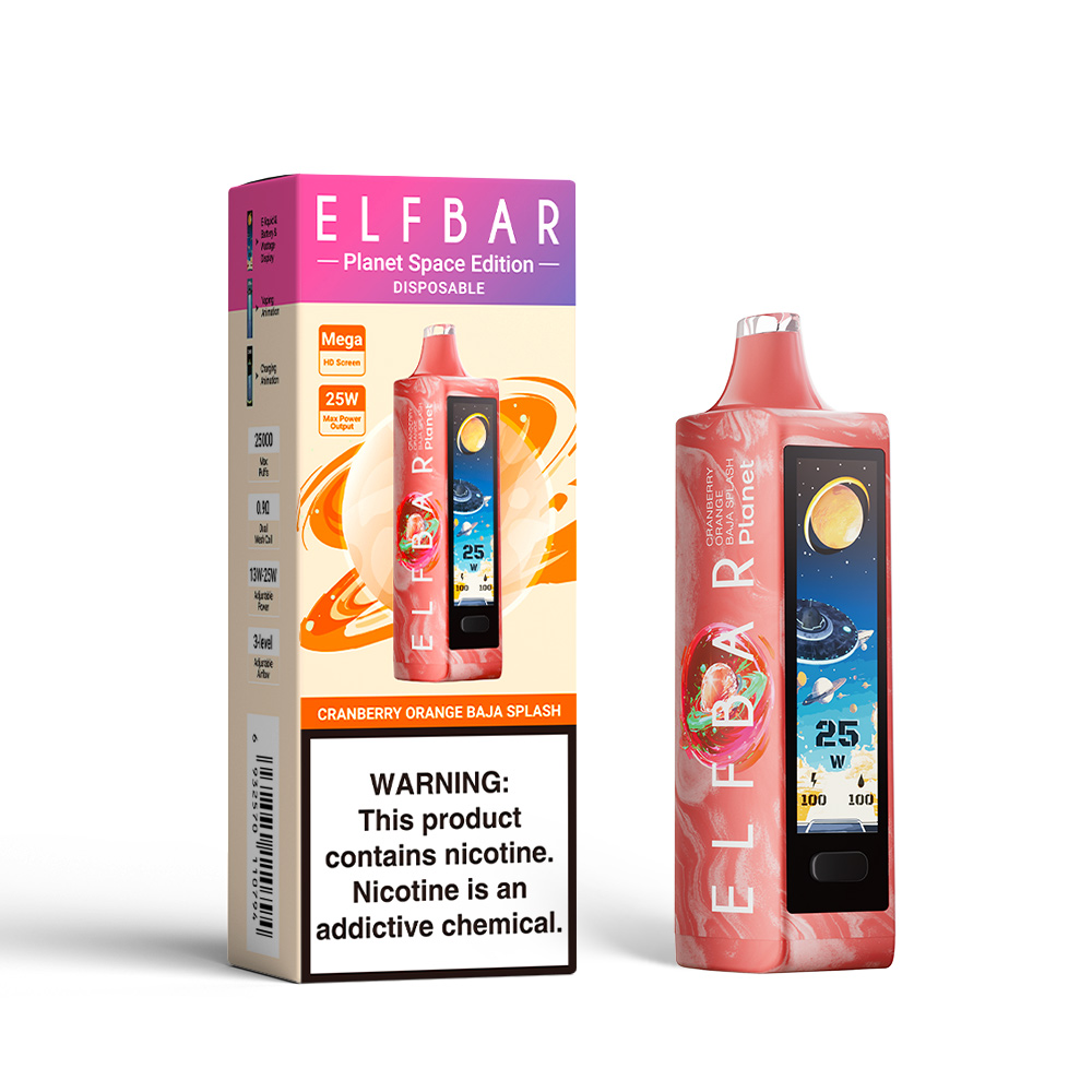 ELF BAR PLANET 25K oplaadbare wegwerpvape (alle smaken)