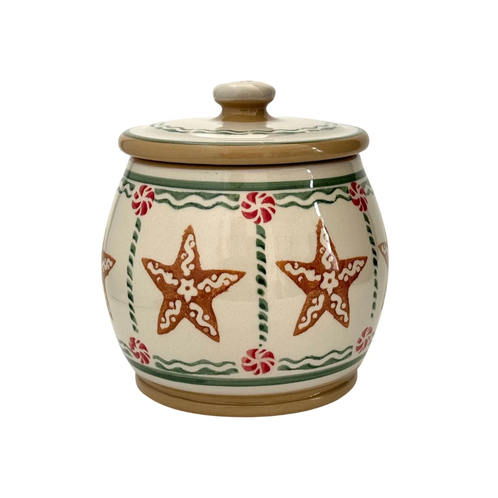 Small Round Lidded Jar