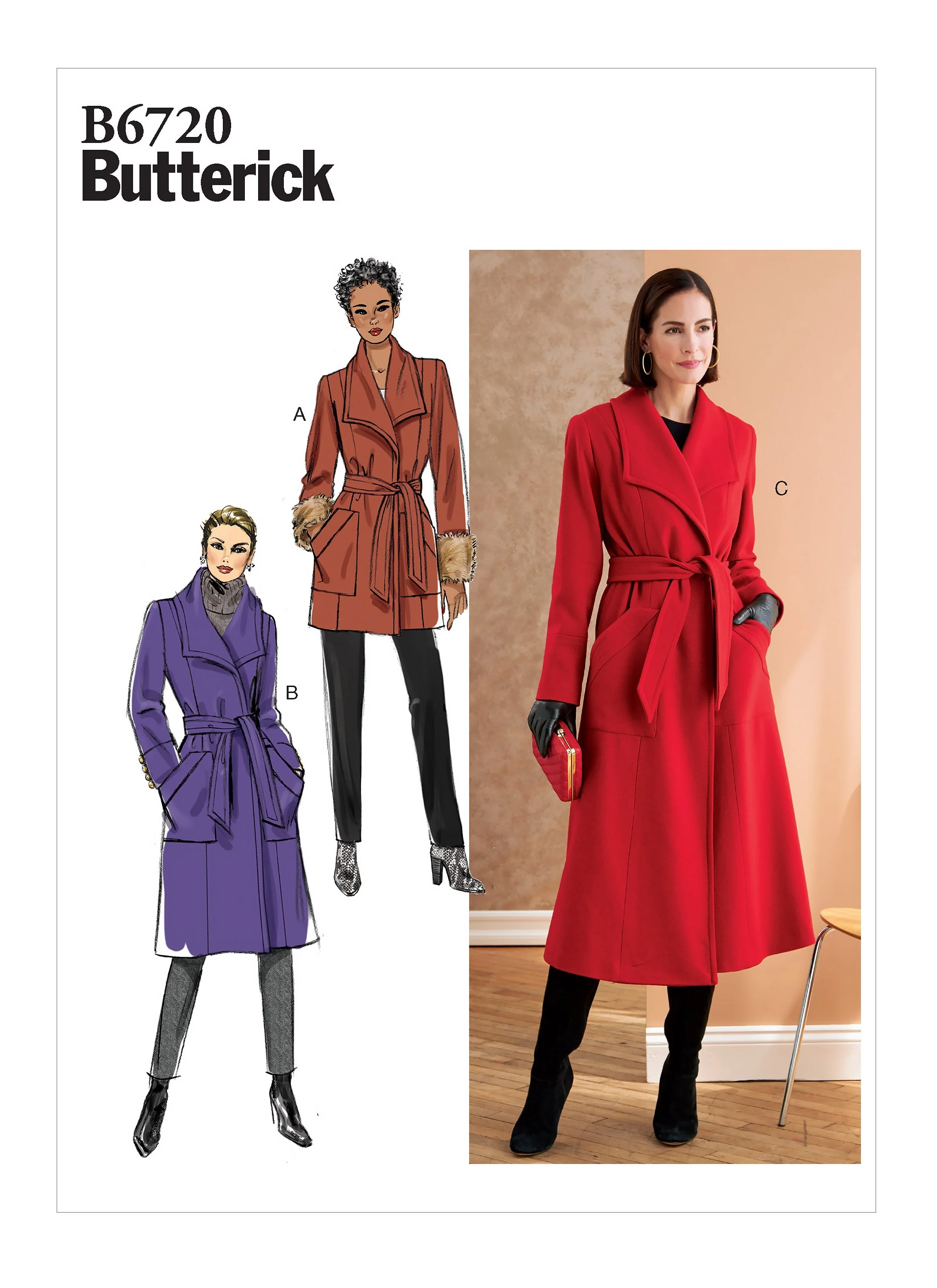 Butterick Pattern B6720 Misses