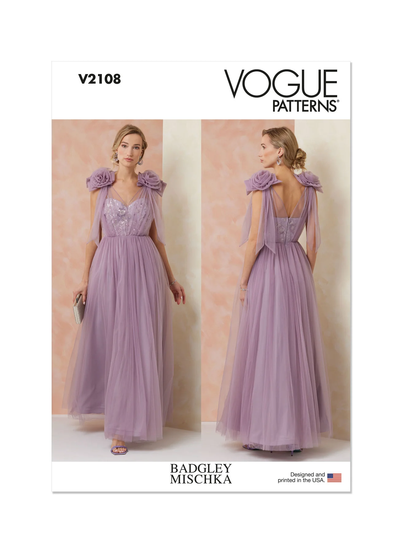 Vogue Pattern V2108 Misses