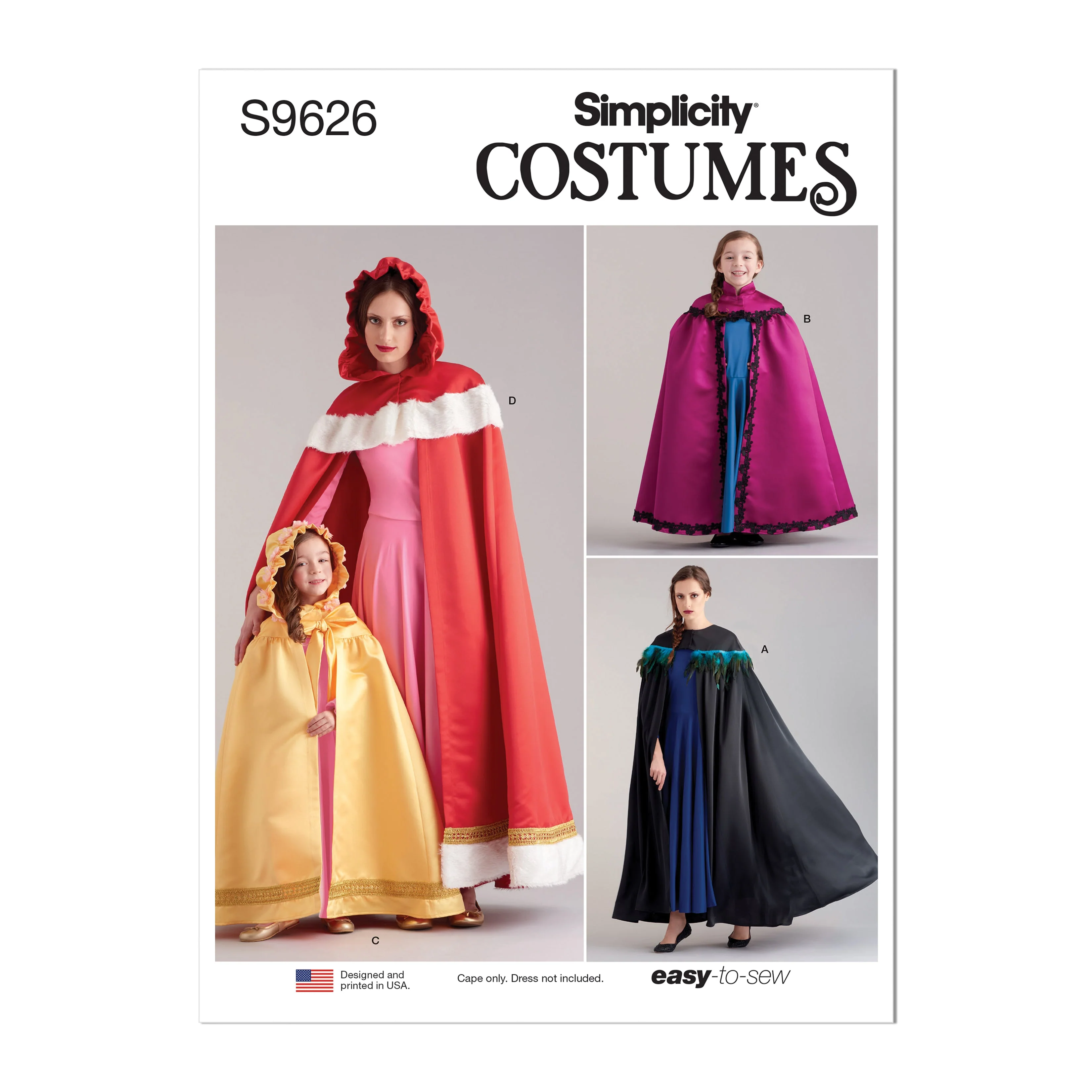 Simplicity Pattern S9626 Children & Misses
