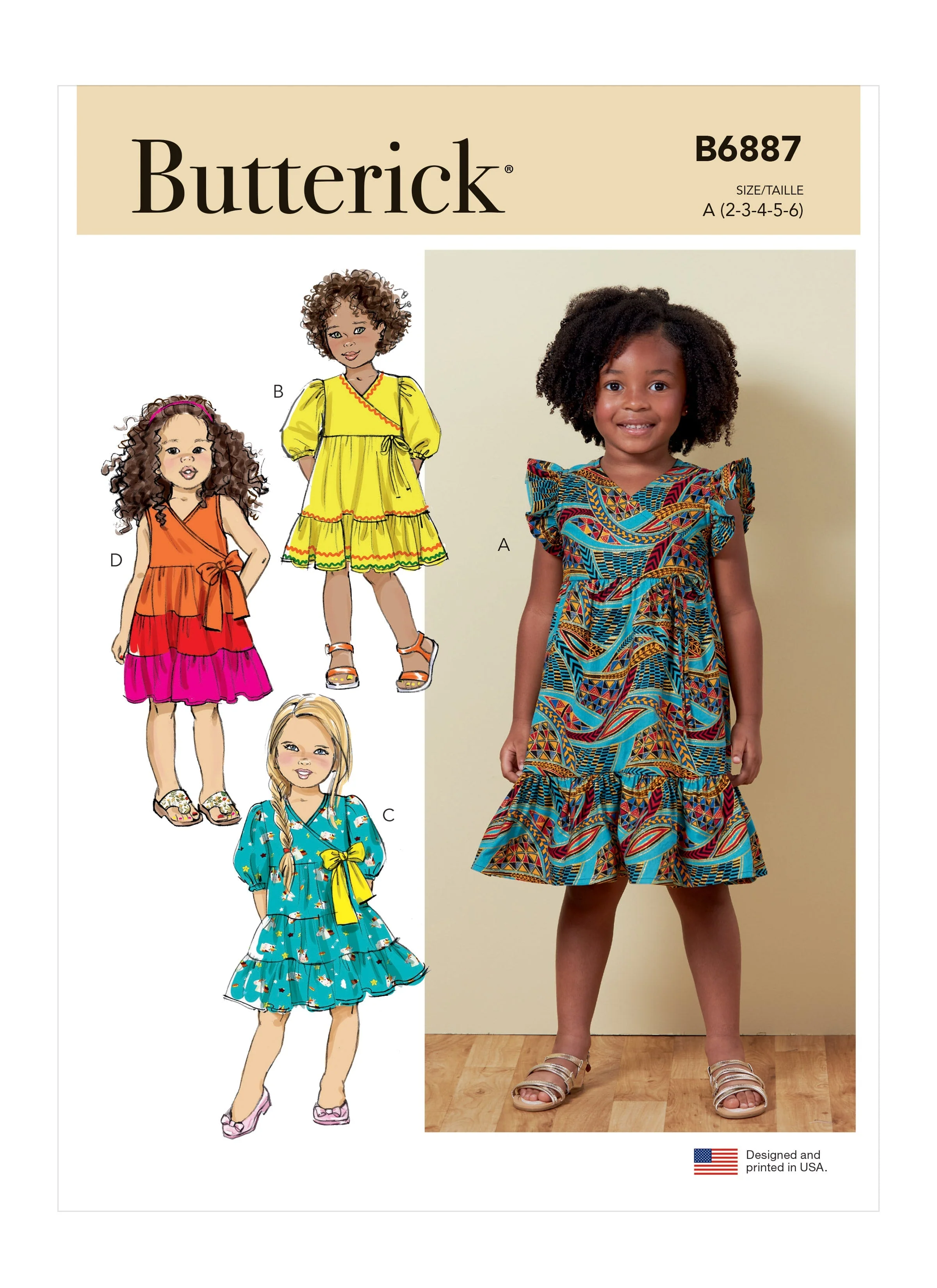 Butterick Pattern B6887 Children