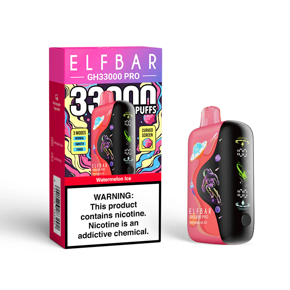 ELFBAR GH33000 PRO oplaadbare wegwerpvape (alle smaken)
