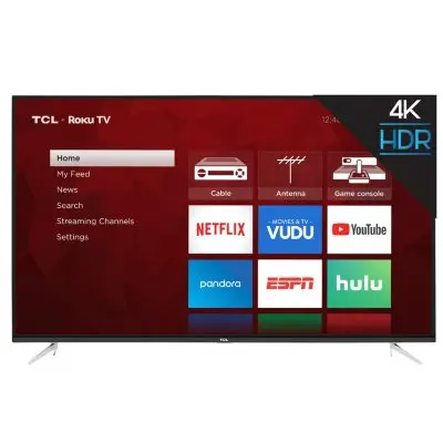 Telewizor TCL Roku Smart TV 4K UHD o przekątnej 65 cali – model 65S423