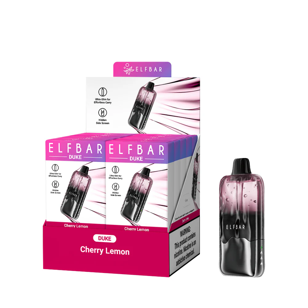 ELFBAR DUKE oplaadbare wegwerpvape (alle smaken)