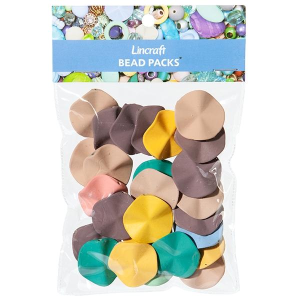 Lincraft Beads, Star Round- 50g