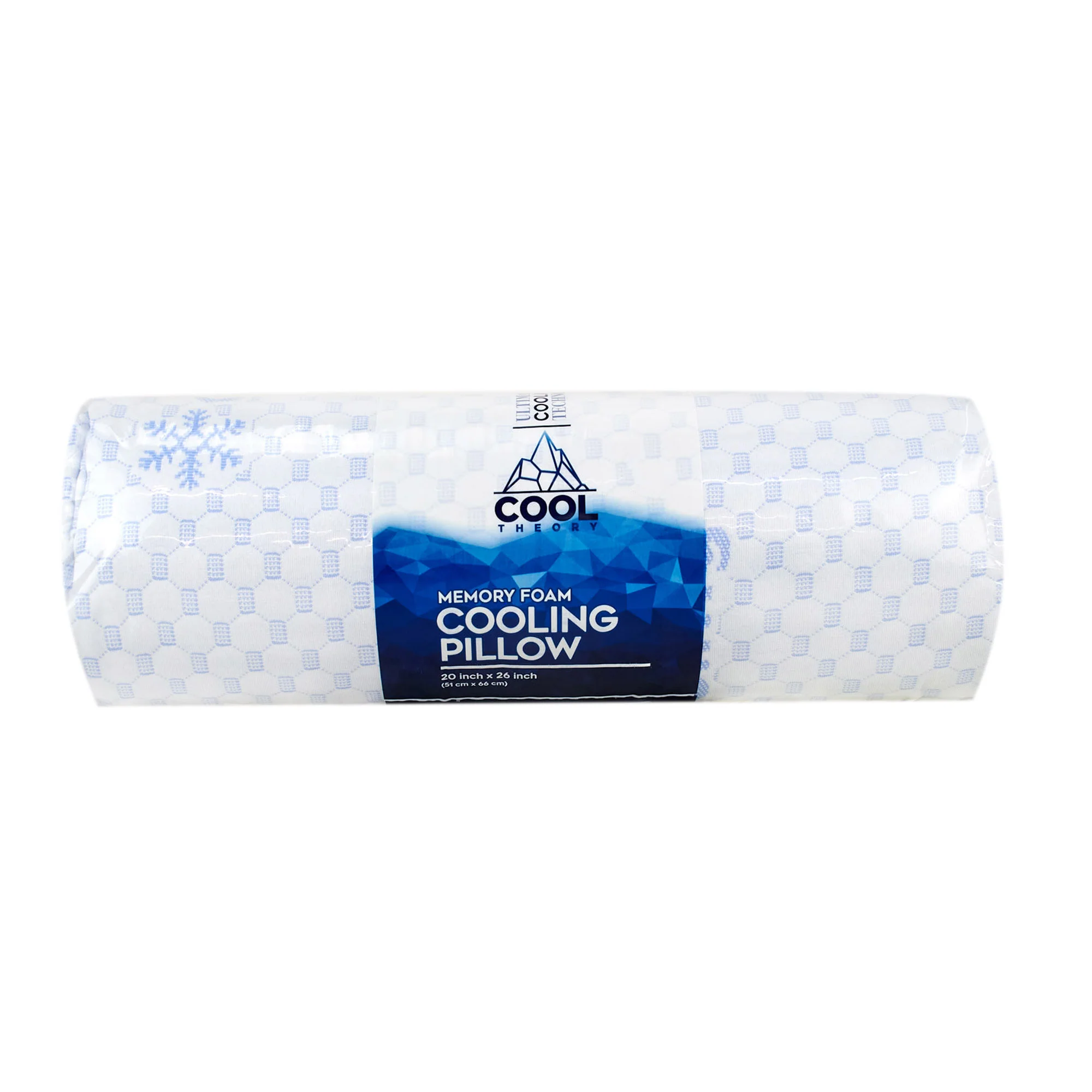 Cool Theory Memory Foam Cooling Pillow, 51cm x 66cm