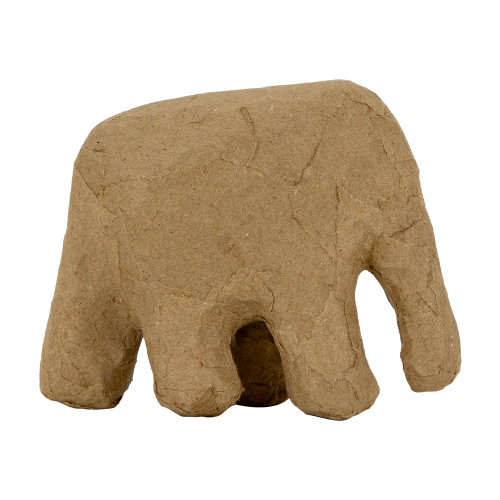 Paper Mache, Elephant 1pc - Medium