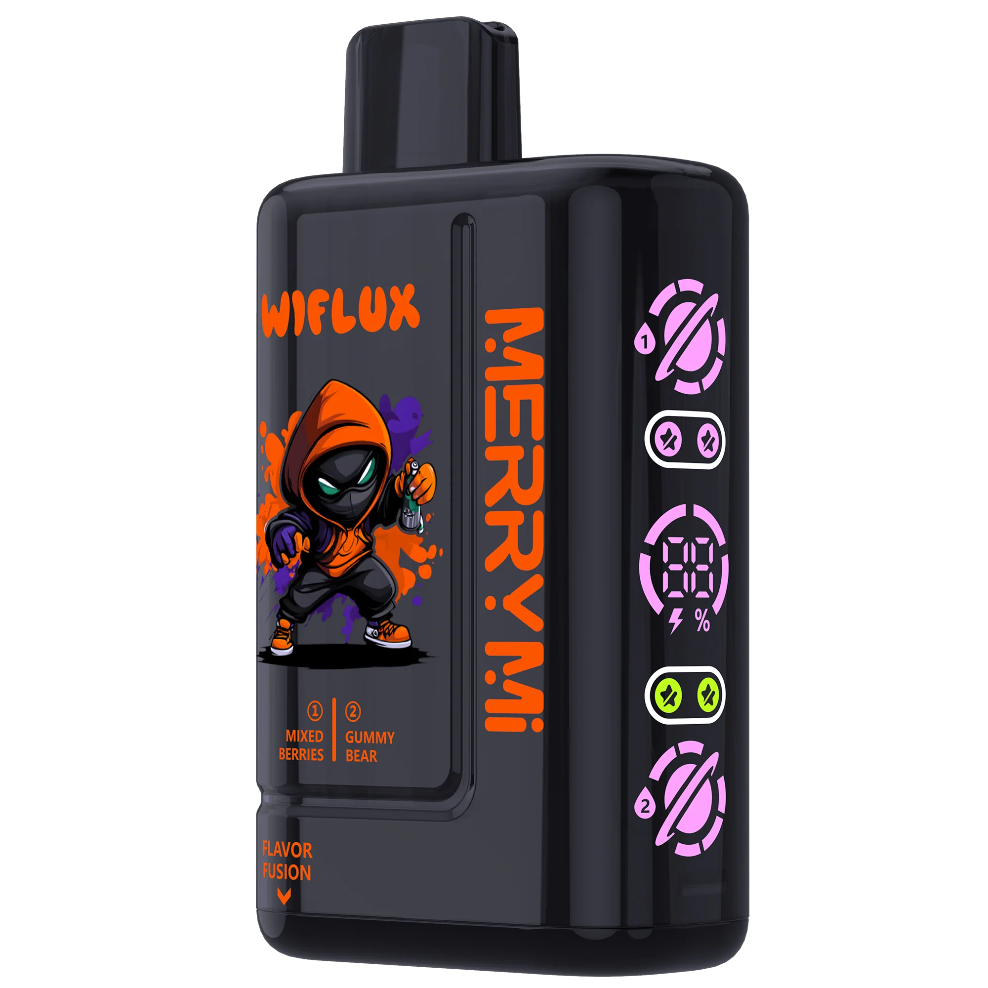 MerryMi WIFLUX 24K oplaadbare wegwerpvape (alle smaken)