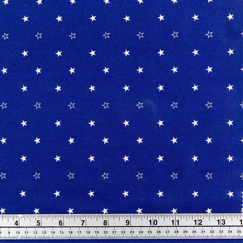 Print Craft & Quilting Fabric, Twilight Stars- Width 110cm