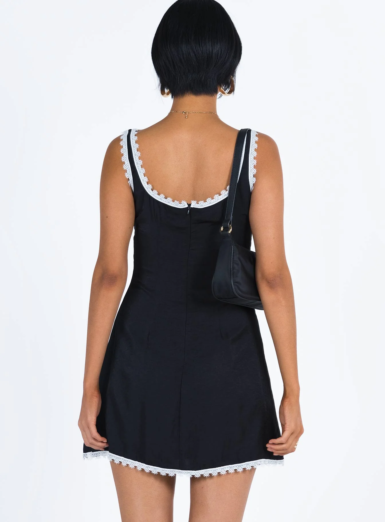 Fyfe Mini Dress Dusty Black