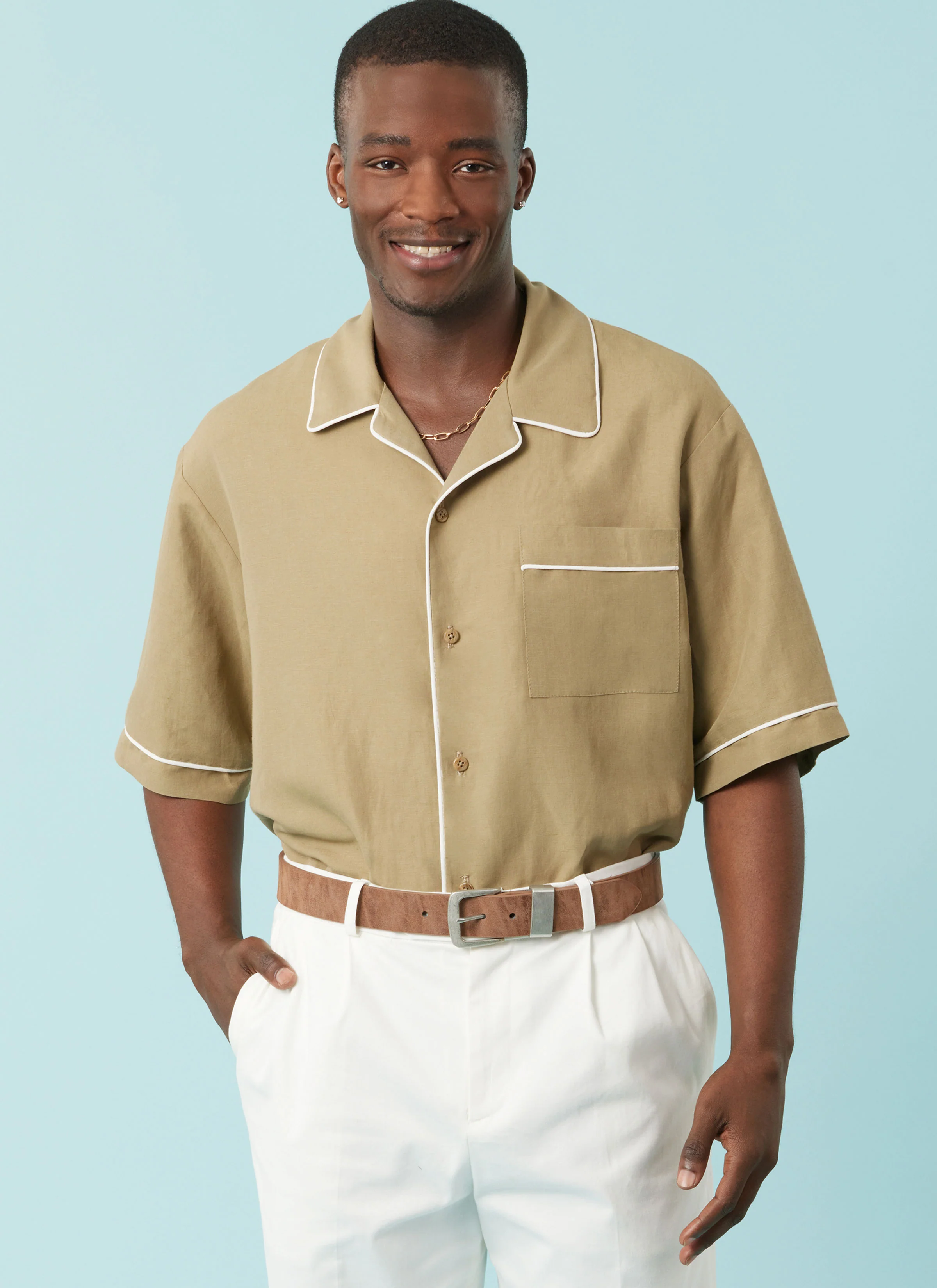 Simplicity Pattern S3075 Men's Shirts