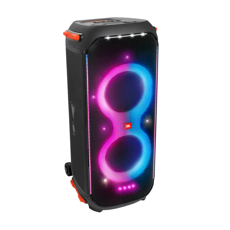 Przenośny głośnik Bluetooth JBL PartyBox 710 – Mocny bas, dynamiczny pokaz świetlny i dźwięk 360°