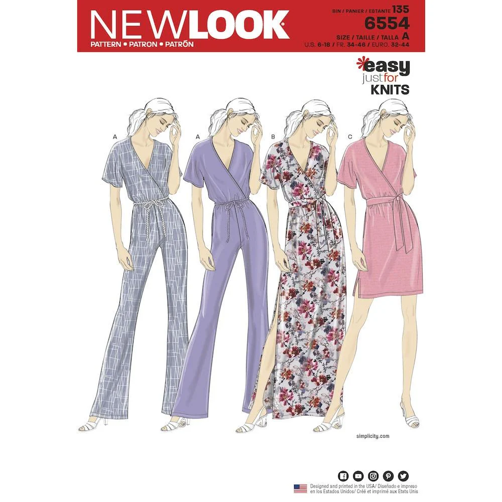 Newlook Pattern 6554 Women