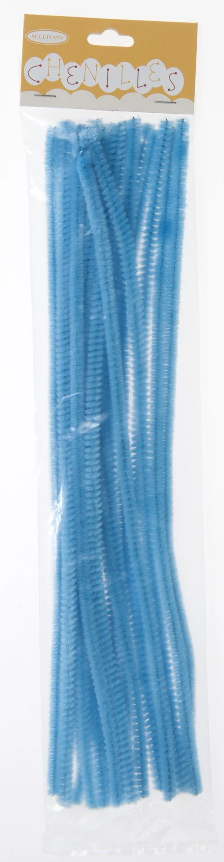 Sullivans Chenilles 18pk, Light Blue- 6mm