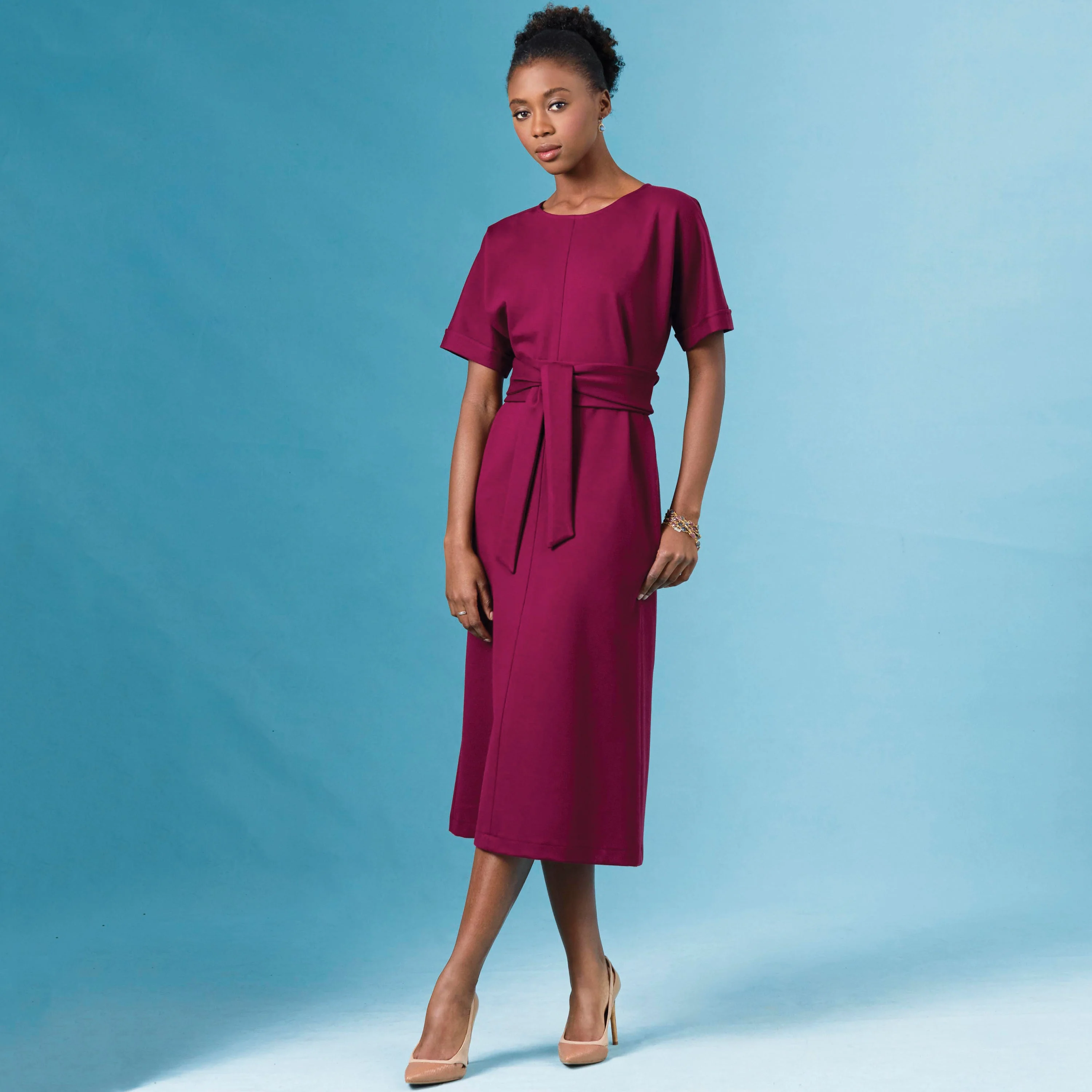 Simplicity Pattern 8981 Misses' Front Tie Dresses