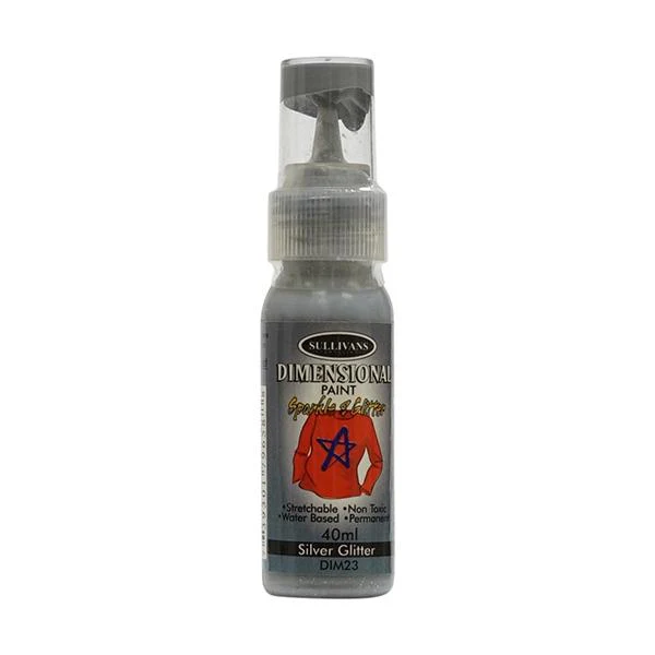 Sullivans Dimensional Glitter Paint, 40ml