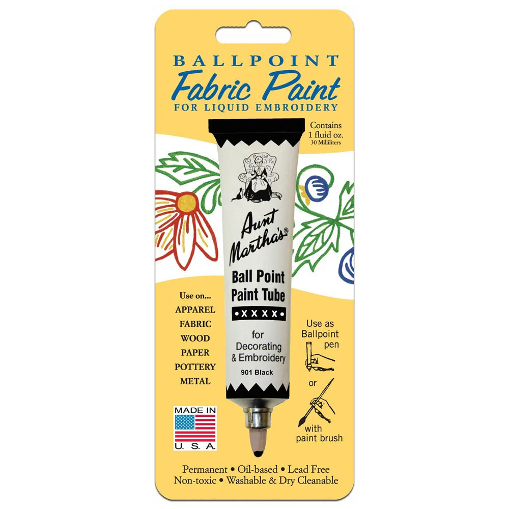 Aunt Martha's Ballpoint Paint Tube, 1oz