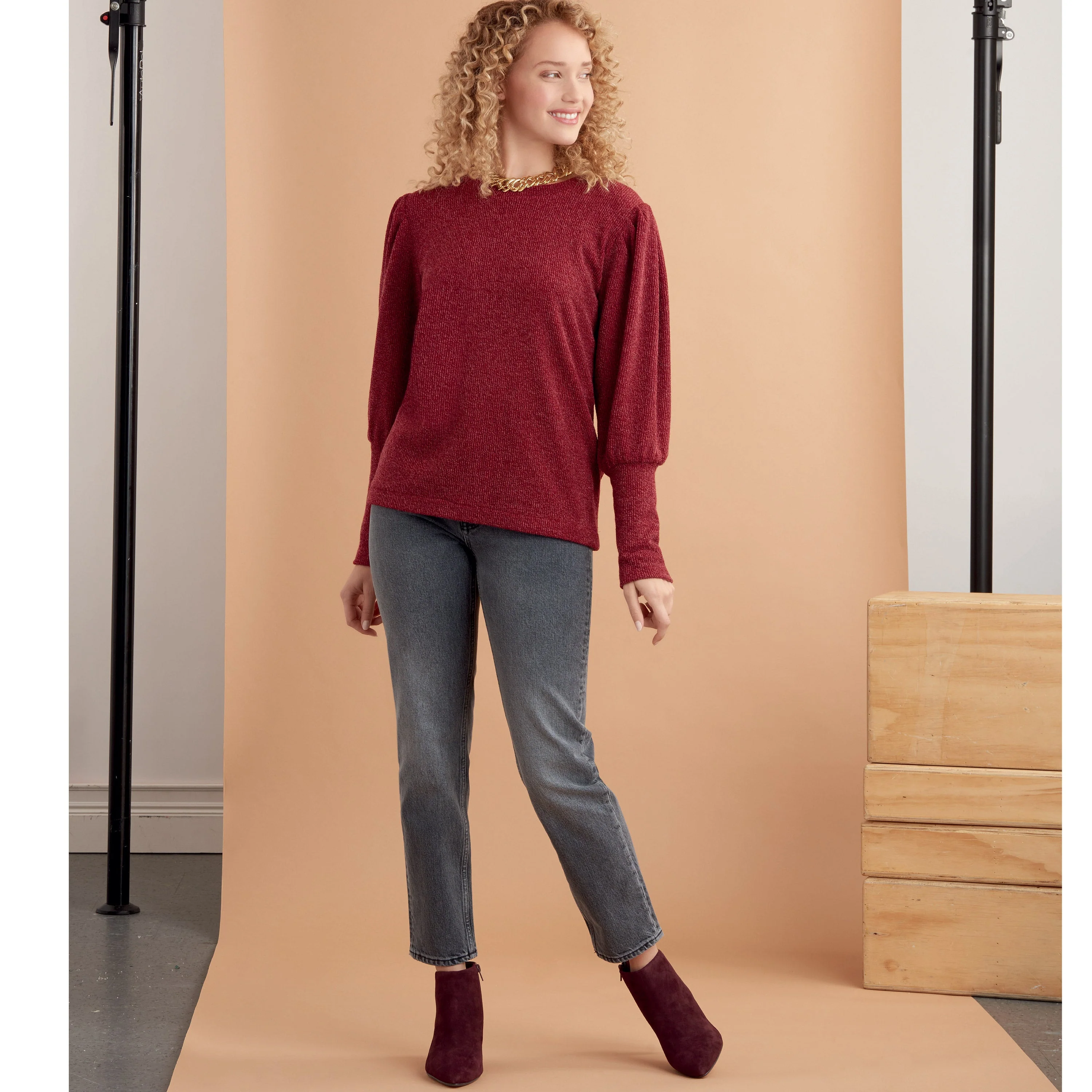 Simplicity Pattern 9385 Misses' Knit Tops