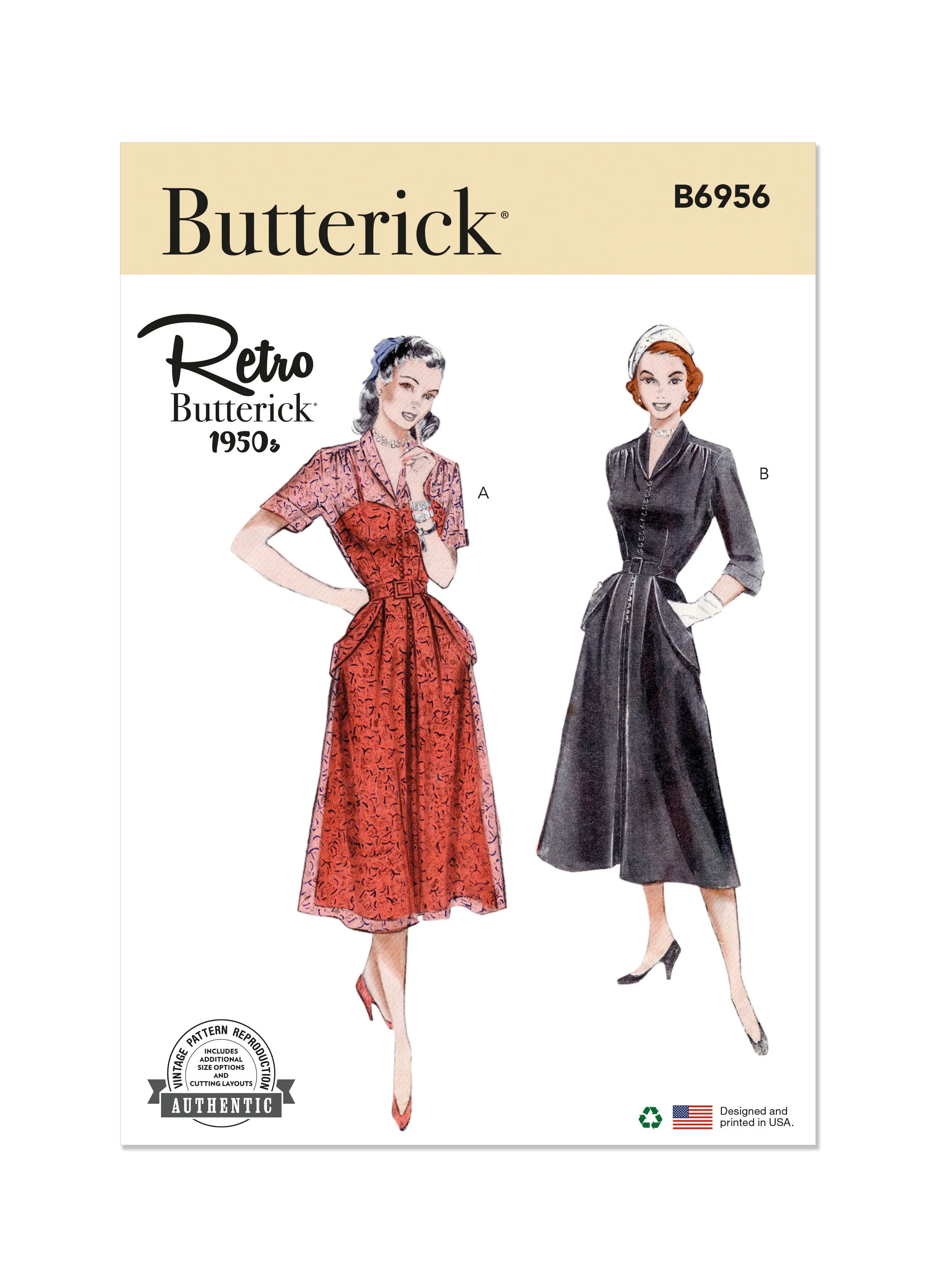 Butterick Pattern B6956 Misses