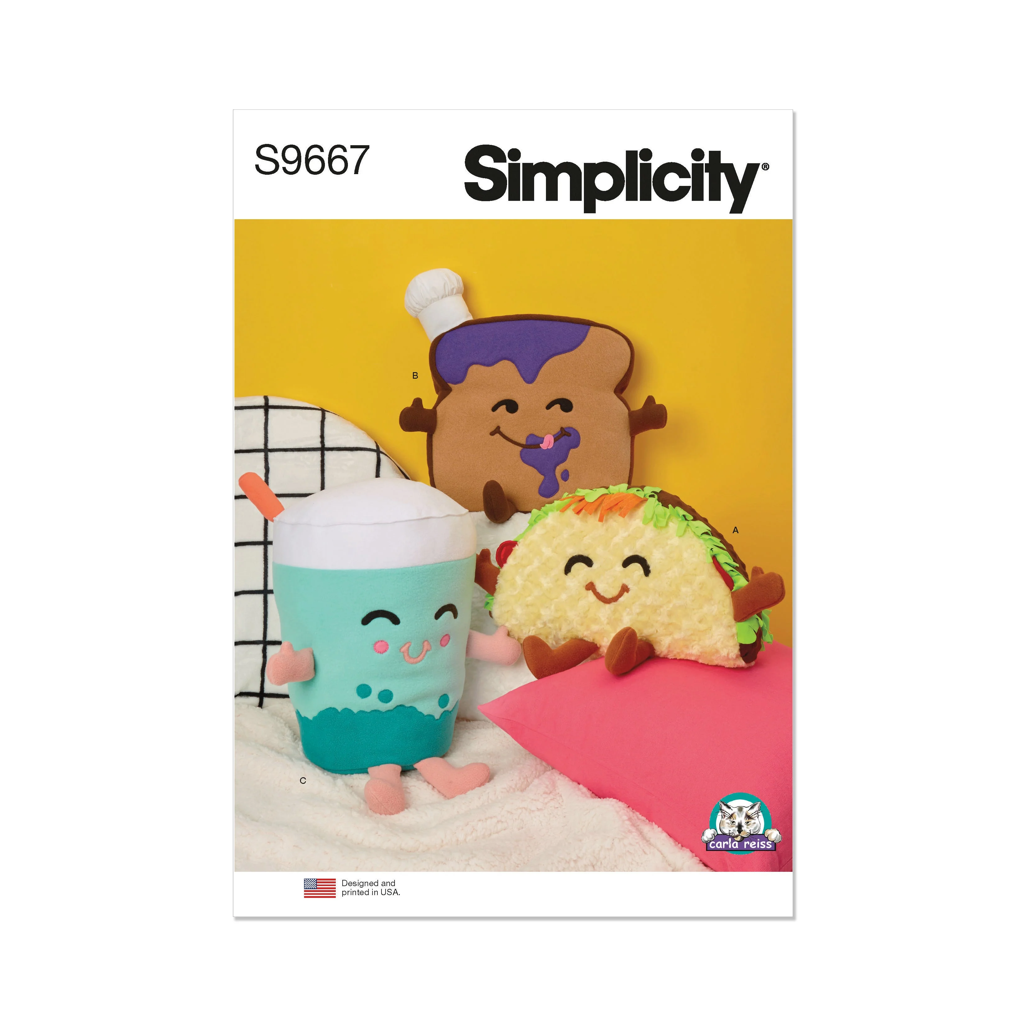 Simplicity Pattern 9667 Stuffed Foods