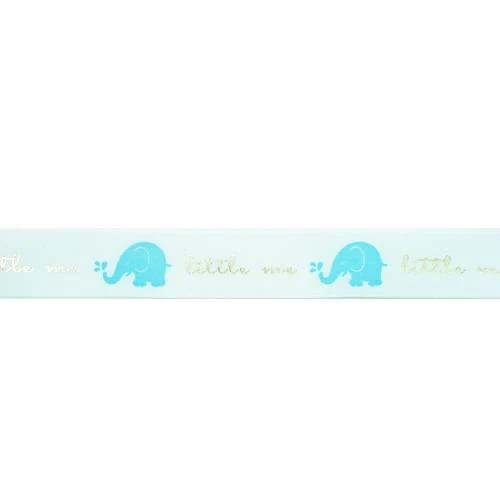 Makr Ribbon, Elephant White Satin- 16mmx4.5m