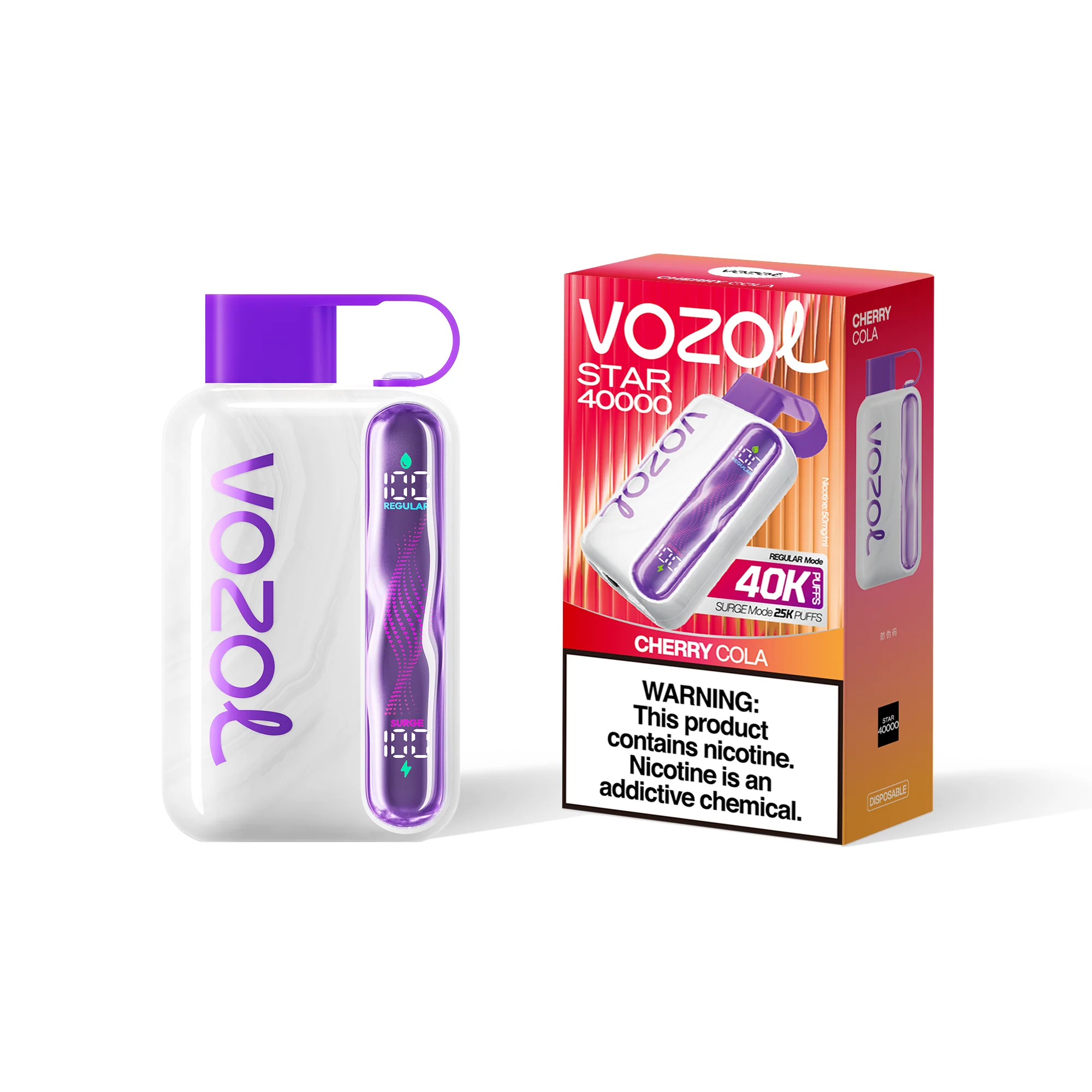 VOZOL STAR 40K wegwerpvape (alle smaken)
